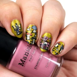 Fae (B470) - Cream Pink Stamping Polish