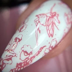 Fae (B470) - Cream Pink Stamping Polish