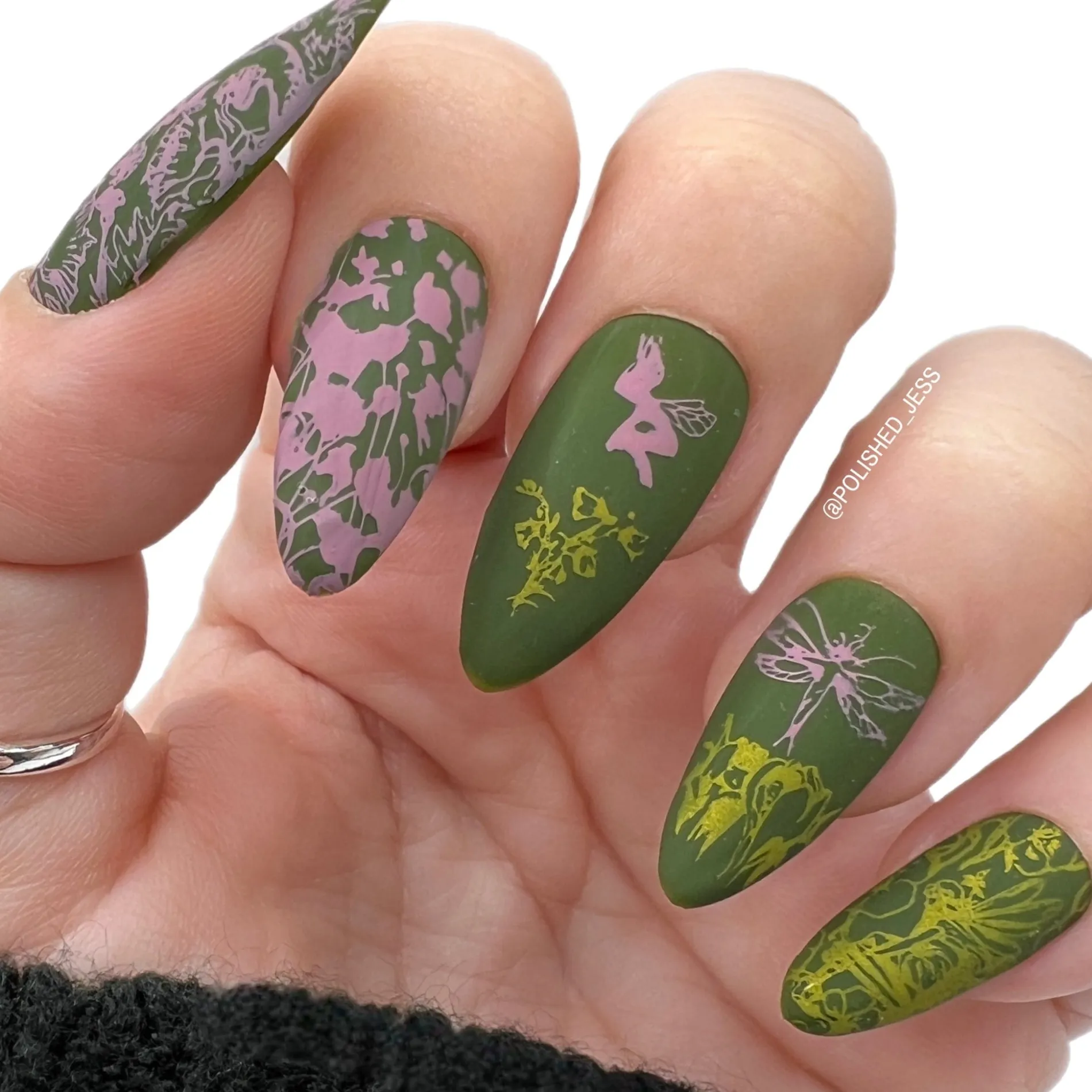 Fae (B470) - Cream Pink Stamping Polish