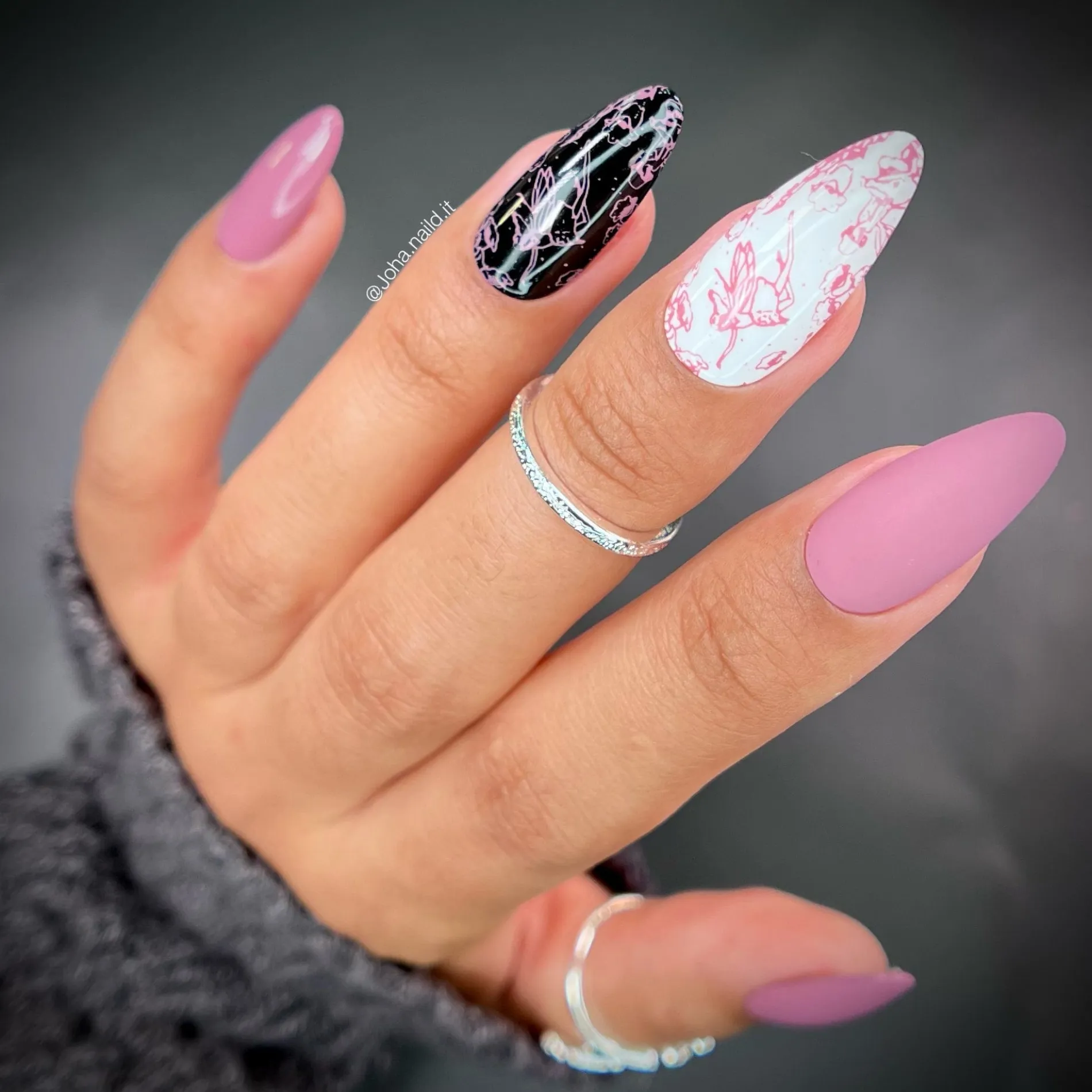 Fae (B470) - Cream Pink Stamping Polish