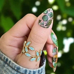 Fall Harvest (M634) - Nail Stamping Plate