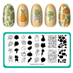 Fall Harvest (M634) - Nail Stamping Plate