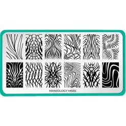 Fashion Forward (M555) - Nail Stamping Plate