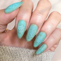 Fine China: Glazed Perfection (MXM169) - Nail Stamping Plate