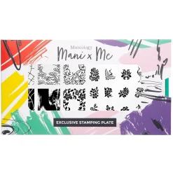 Fine China: Glazed Perfection (MXM169) - Nail Stamping Plate
