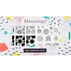 Fireworks Frenzy (M445) - Nail Stamping Plate