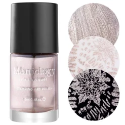 Fleece (B355) - Champagne Metallic Shimmer Stamping Polish