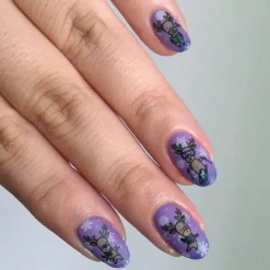 Fleece (B355) - Champagne Metallic Shimmer Stamping Polish