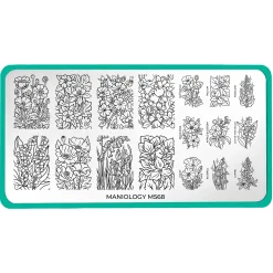 Floral Fantasy (M568) - Nail Stamping Plate