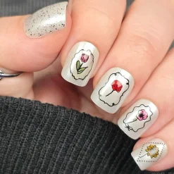 Floral Moments (M652) - Nail Stamping Plate