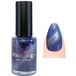 Flower Basket: Morning Glory (P193) - Periwinkle Magnetic Nail Polish