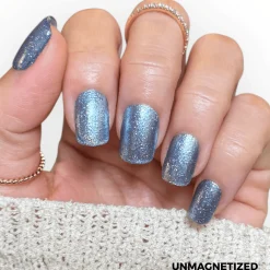 Flower Basket: Morning Glory (P193) - Periwinkle Magnetic Nail Polish