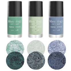 Forager: 3-Piece Cream Stamping Polish Set