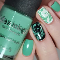 Forager: Rustle (B418) - Light Teal Cream Stamping Polish