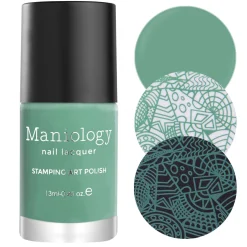 Forager: Rustle (B418) - Light Teal Cream Stamping Polish