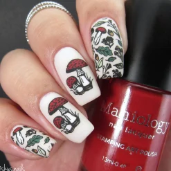 Forest Wonders: Set of 2 Nail Stamping Plates