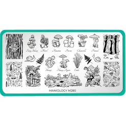 Forest Wonders: Set of 2 Nail Stamping Plates