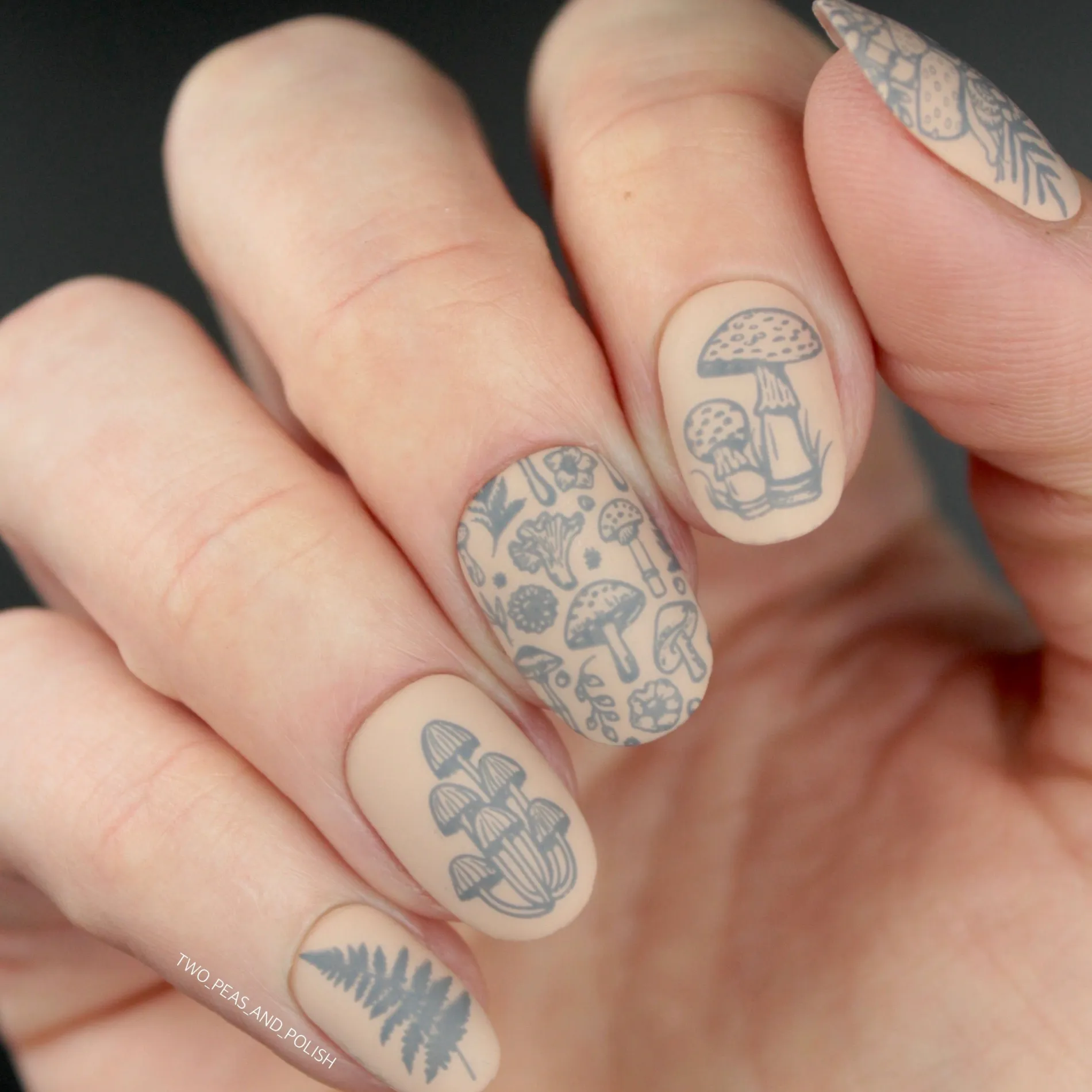 Forest Wonders: Set of 2 Nail Stamping Plates