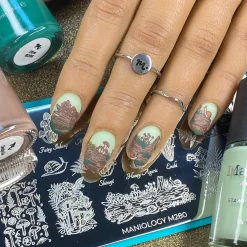 Forest Wonders: Set of 2 Nail Stamping Plates