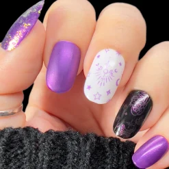 Foxglove (B500) - Duochrome Purple Stamping Polish