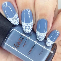 French Ceramic (M289) - Nail Stamping Plate