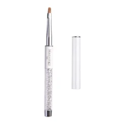French Flat Tip Brush #103 - Premium Nail Art Manicure Clean Up Brush Line
