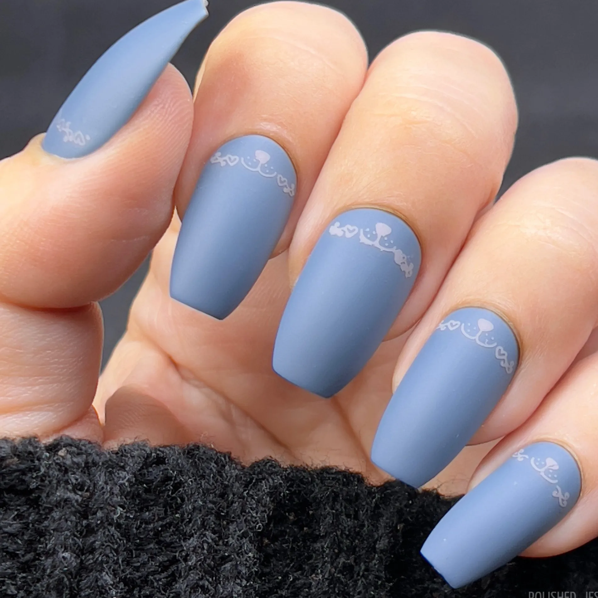 Frenchy Pups (M493) - Nail Stamping Plate
