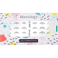 Frenchy Pups (M493) - Nail Stamping Plate