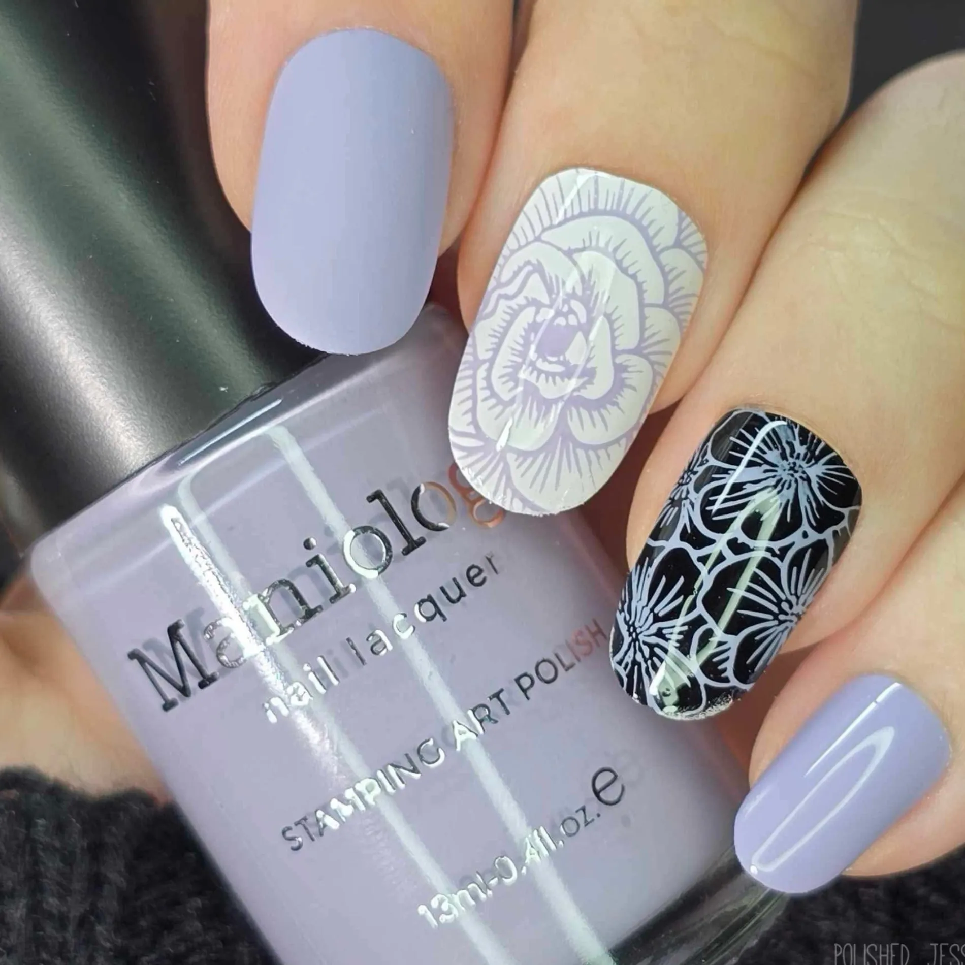 Fresh Start: Radiate (B546) - Purple Cream Stamping Polish