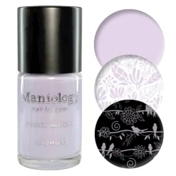 Fresh Start: Radiate (B546) - Purple Cream Stamping Polish
