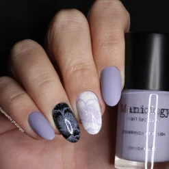 Fresh Start: Radiate (B546) - Purple Cream Stamping Polish