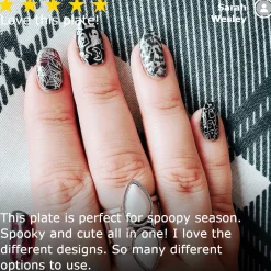 Fright Night Halloween Nail Stamping Starter Kit