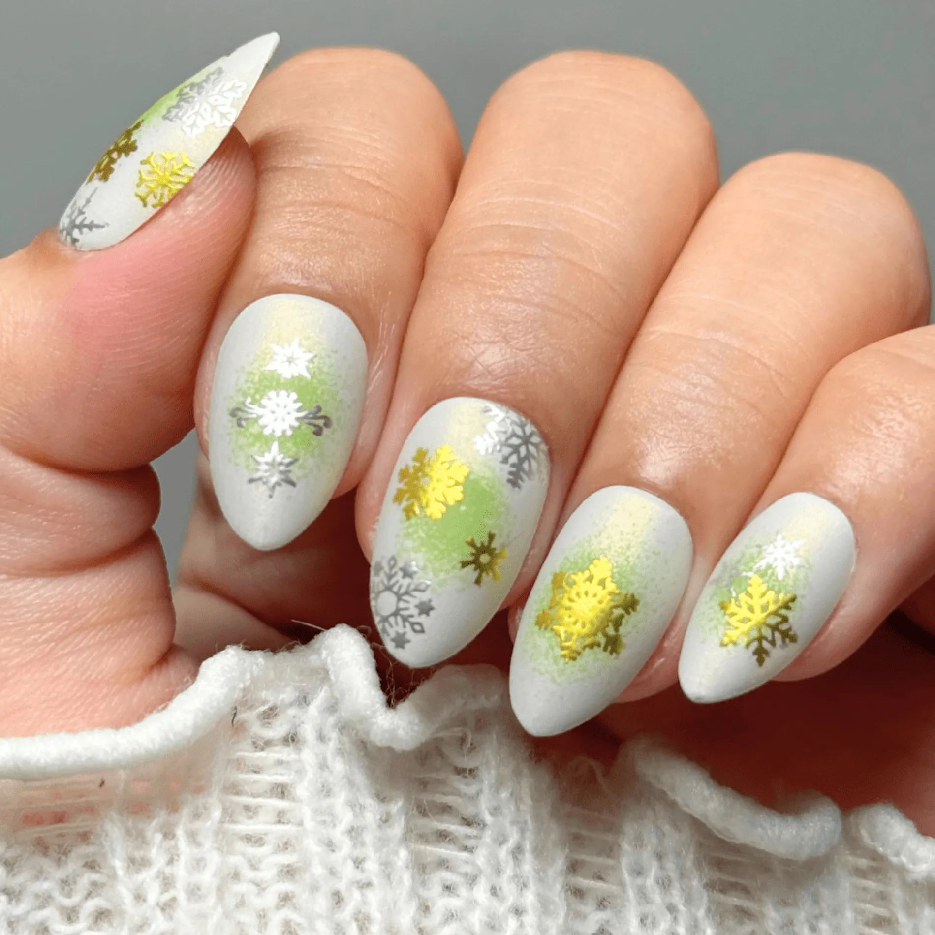 Frozen (MS-116) - Nail Art Sticker