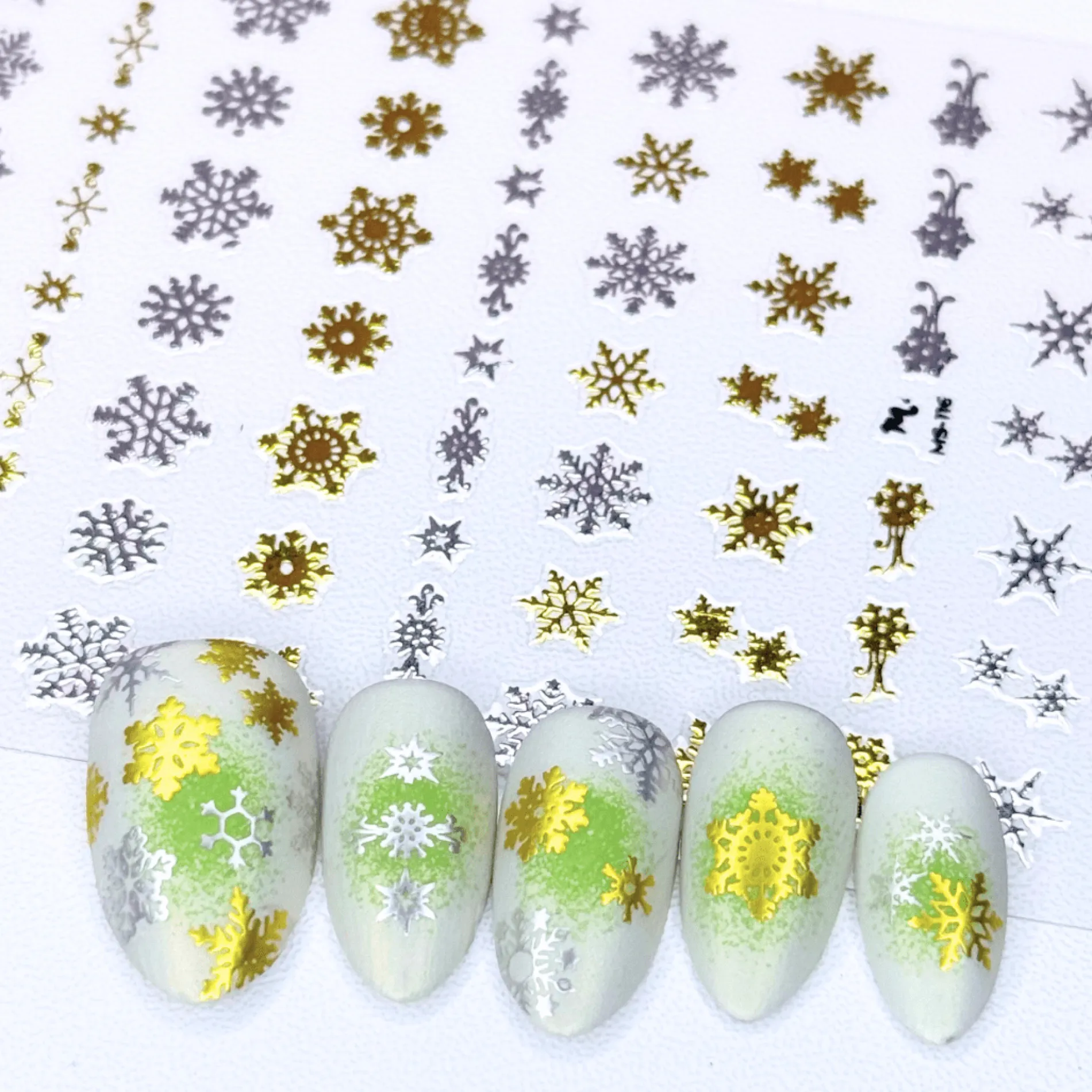 Frozen (MS-116) - Nail Art Sticker