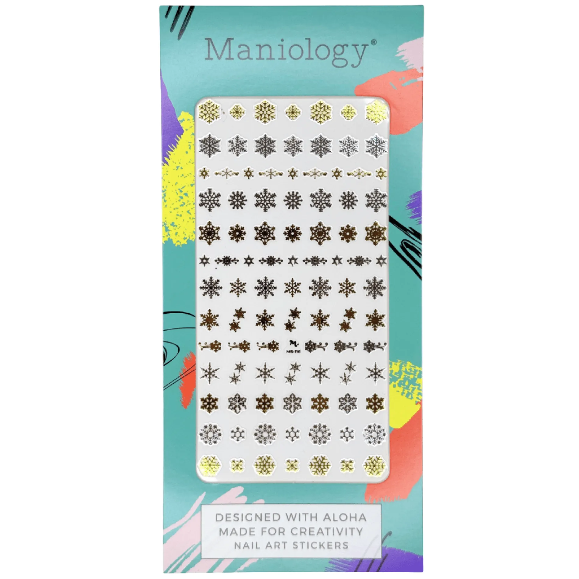 Frozen (MS-116) - Nail Art Sticker
