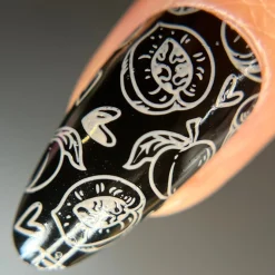 Fruity Cutie: Apricot Kisses (B517) - Orange Cream Stamping Polish