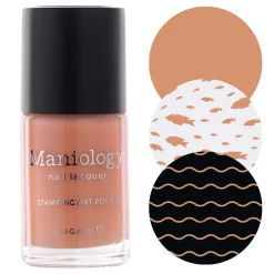 Fruity Cutie: Apricot Kisses (B517) - Orange Cream Stamping Polish