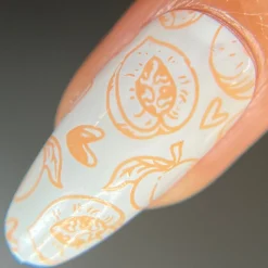 Fruity Cutie: Apricot Kisses (B517) - Orange Cream Stamping Polish