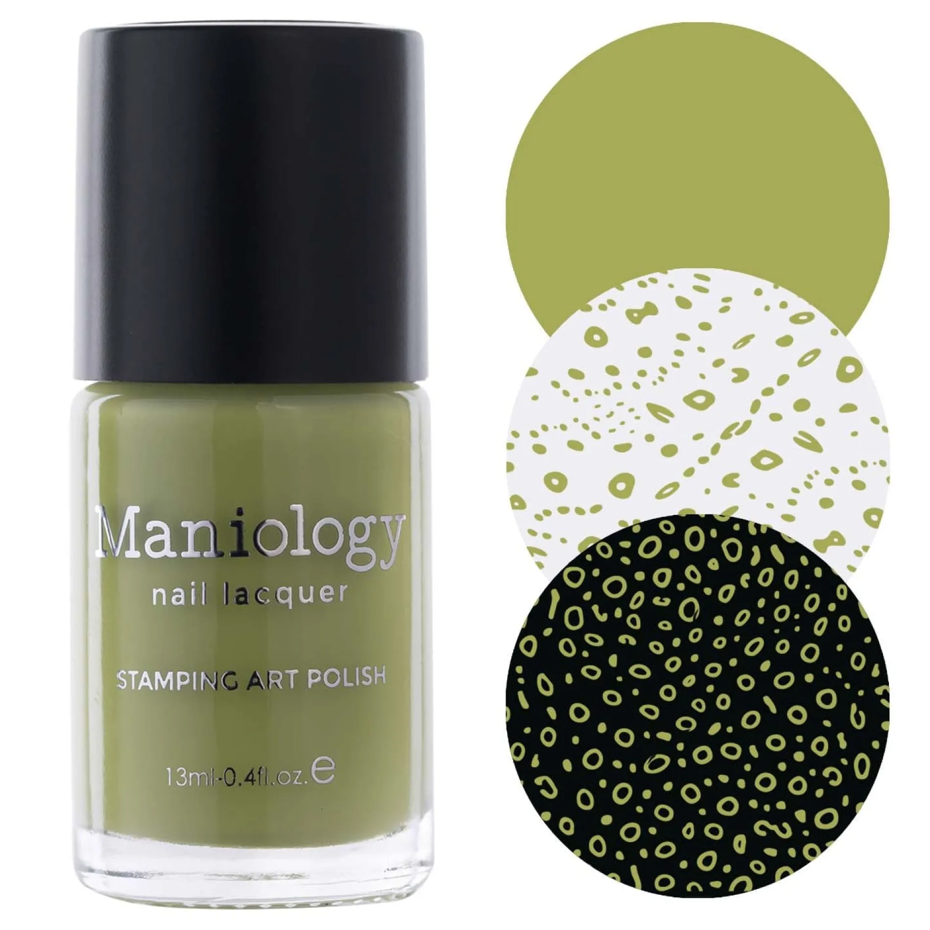 Fruity Cutie: One in a Melon (B516) - Green Cream Stamping Polish