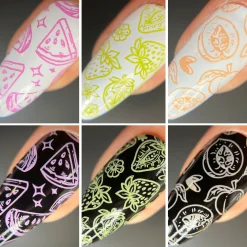 Fruity Cutie: 3-Piece Cream Stamping Polish Set