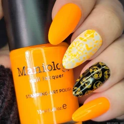 Funkmaster 666 (B523) - Bright Orange Stamping Polish