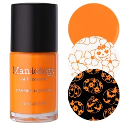 Funkmaster 666 (B523) - Bright Orange Stamping Polish