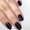 Ghoul Pal (B449) - Black Shimmer Stamping Polish