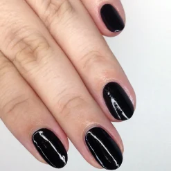 Ghoul Pal (B449) - Black Shimmer Stamping Polish