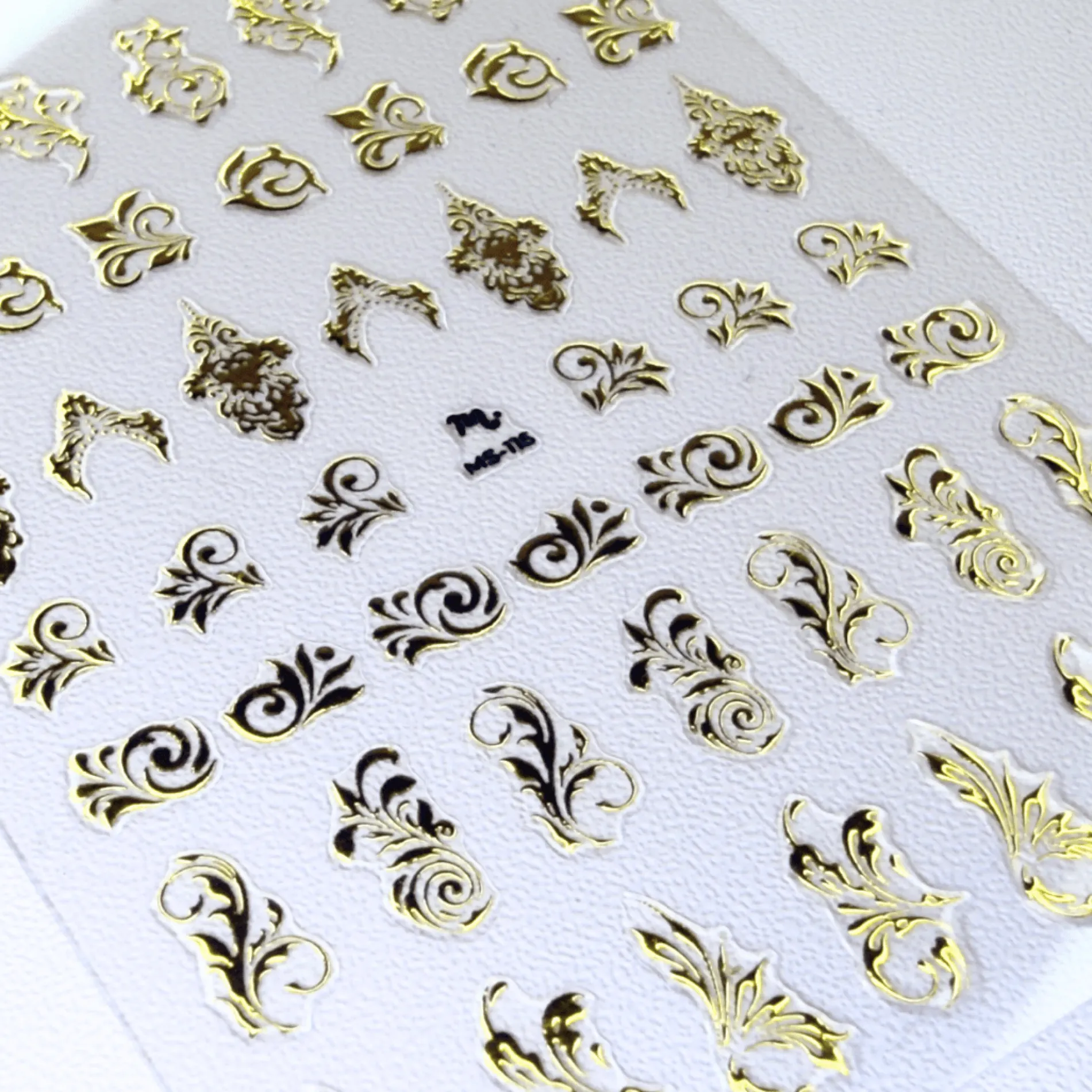 Gilded Details (MS-115) - Nail Art Stickers