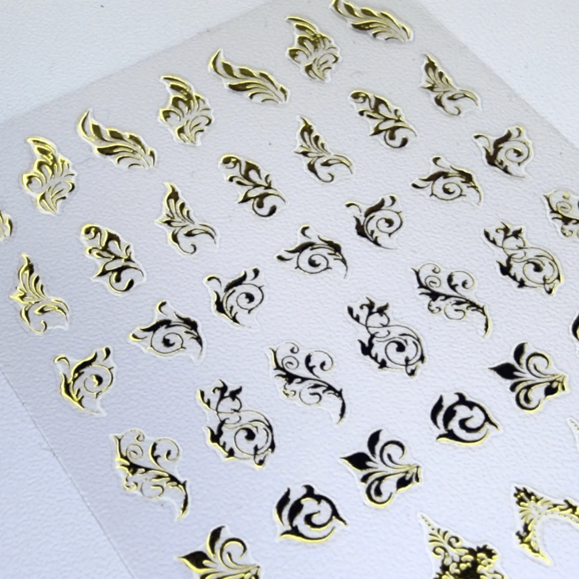 Gilded Details (MS-115) - Nail Art Stickers
