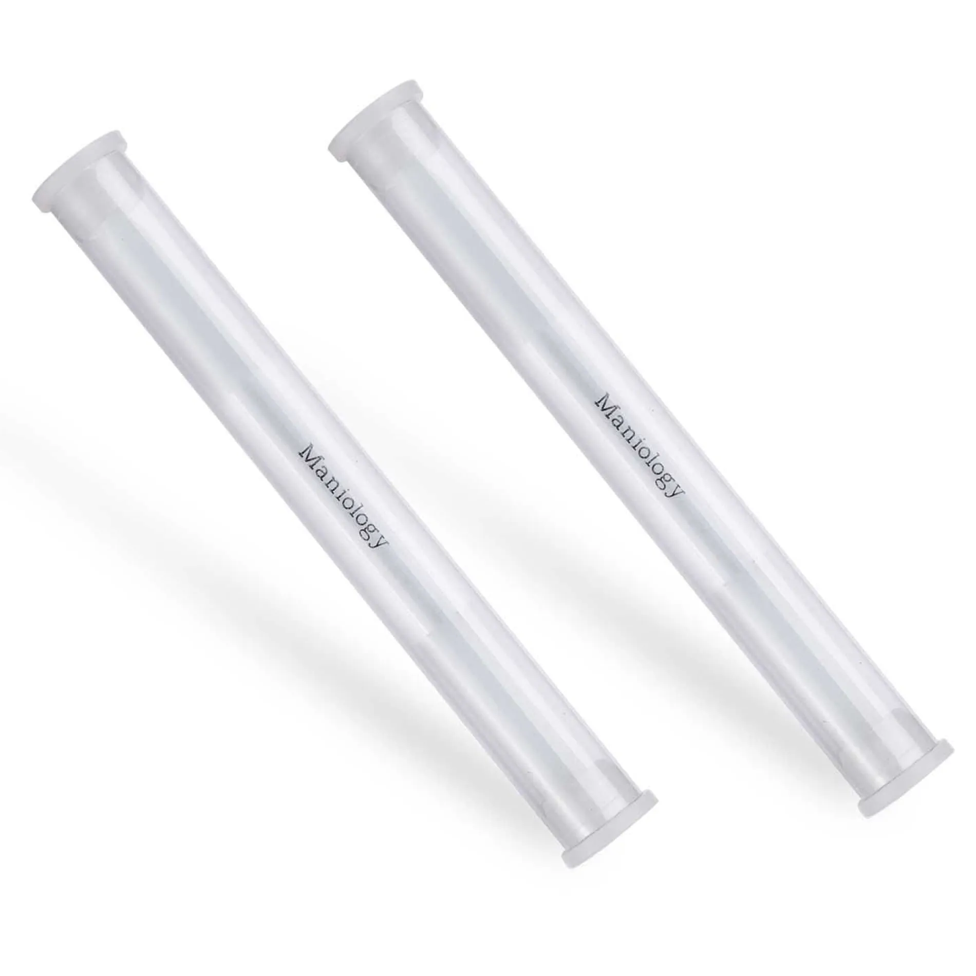 Glass Cuticle Pusher and Remover - 2pc Pack