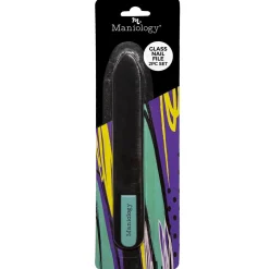 Glass Nail Files w/Protective Sleeves - Set of 2