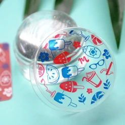 Glitter Dome Monocle Stamper