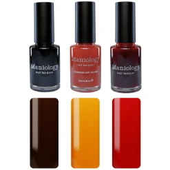 Gloss & Grain: 3-Piece Sheer Tint Nail Polish Set
